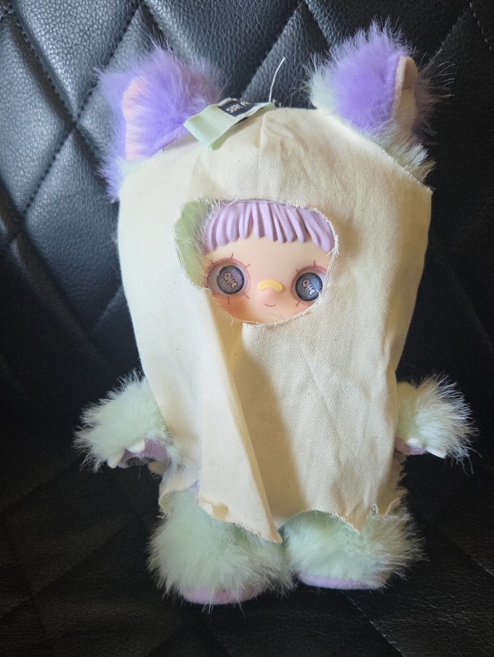 Meymei Dark Forest, Pastel Purple Plush Doll in Hooded Costume - Kids Toy